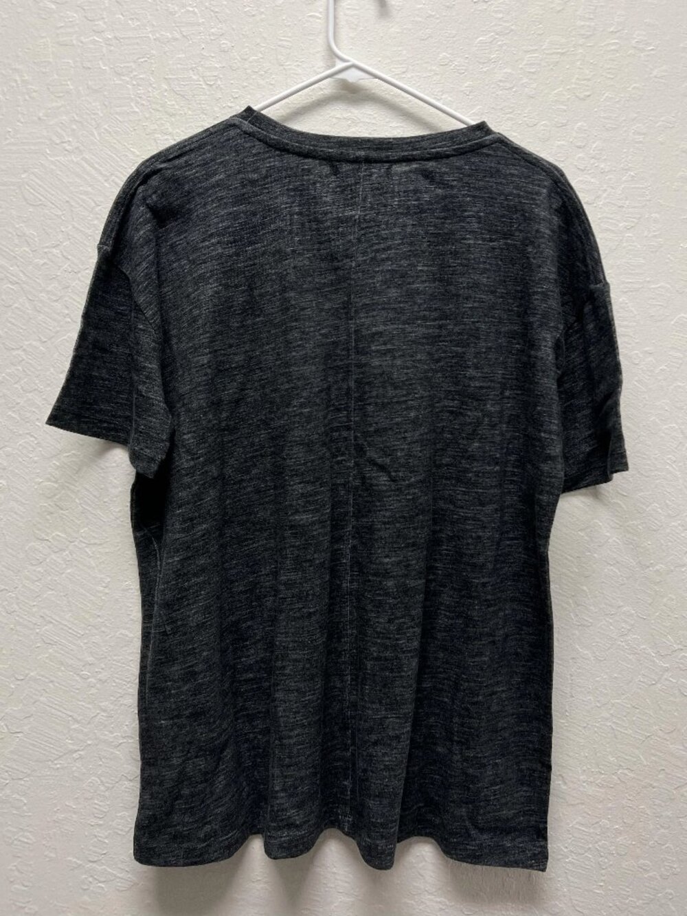 Reese De Luca Black Short Sleeve T-Shirt with Chest Pocket/15471